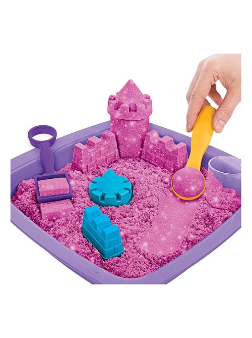 Kinetic Sand Boîte Set Shimmer Rose 454g - Kiabi