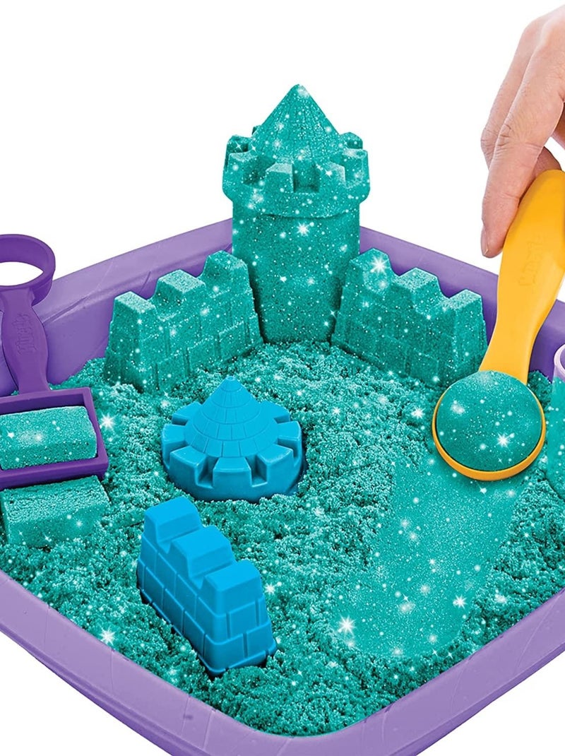 Coffret Château de Sable Scintillant - Kinetic Sand Shimmer