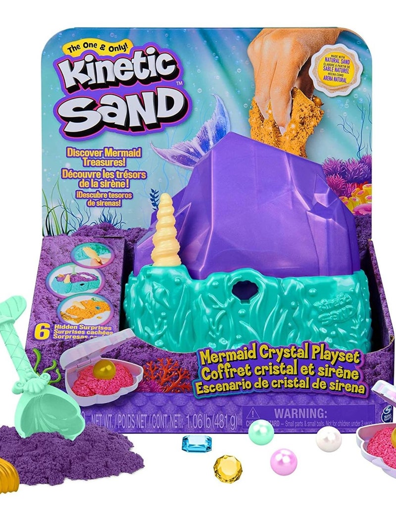 Kinetic Sand Coffret Cristal et Sirènes N/A - Kiabi