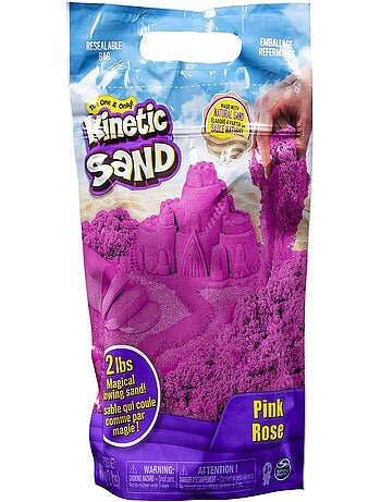 Kinetic Sand Colour Bag Sac Rose 907 g