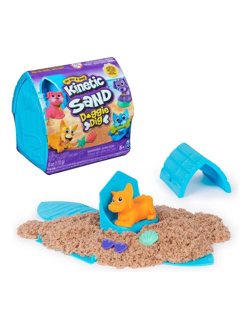 Kinetic Sand Niche pour chien avec 170 g de sable de plage magique - Kiabi