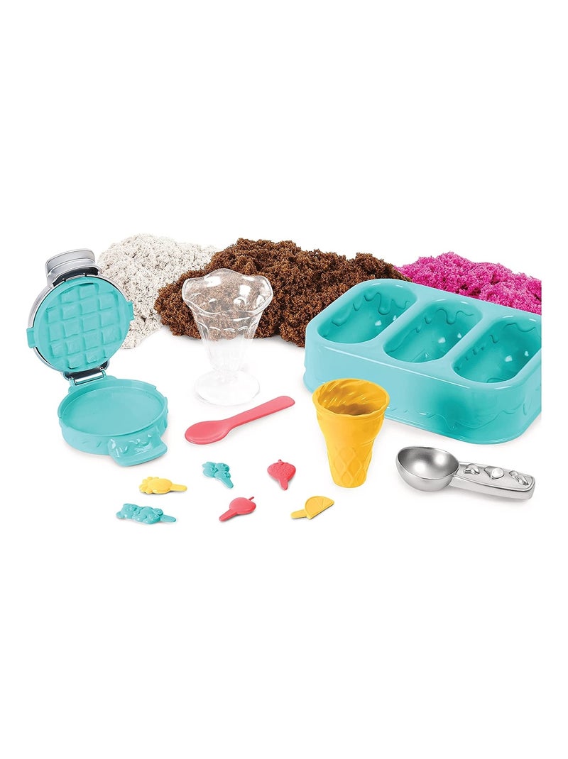 Kinetic Sand Set de crème glacée avec du sable parfumé Multicolore - Kiabi