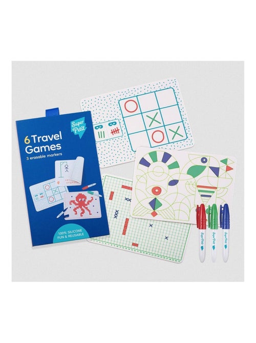 Kit 6 travel games 'Super Petit' - Kiabi