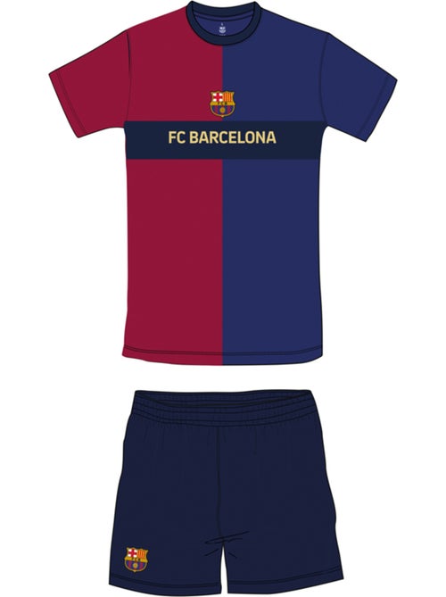Kit 8 ans short t-shirt barcelone - Kiabi Kit 8 ans short t-shirt barcelone - Kiabi