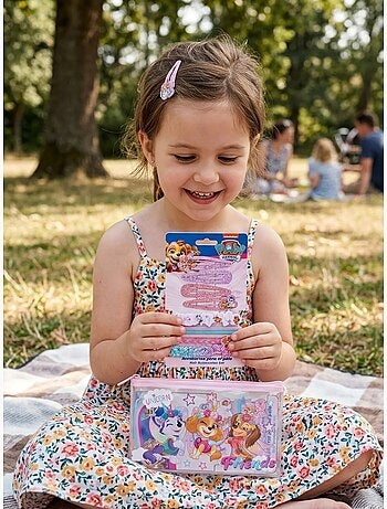 Kit accessoires cheveux avec trousse licorne pat' patrouille