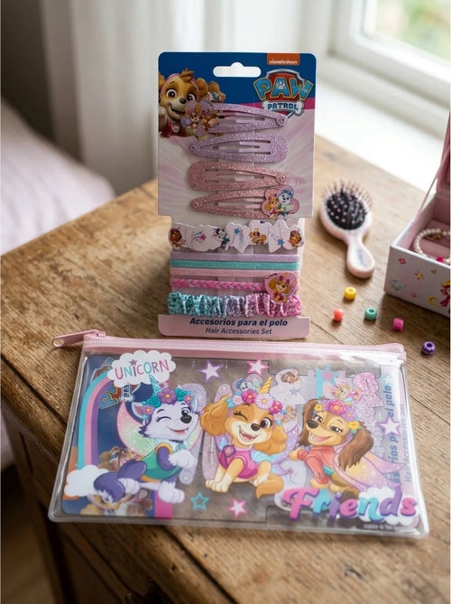 Kit accessoires cheveux avec trousse licorne pat' patrouille - Kiabi