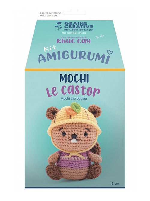 Kit Amigurumi Castor crochet - Kiabi