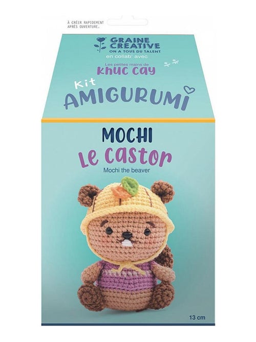 Kit Amigurumi Castor Crochet - Kiabi