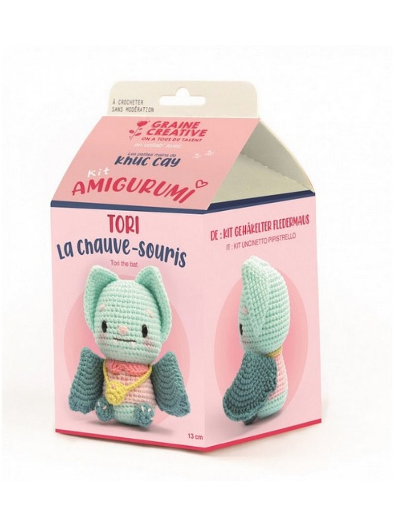 Kit Amigurumi Chauve-souris Rose - Kiabi