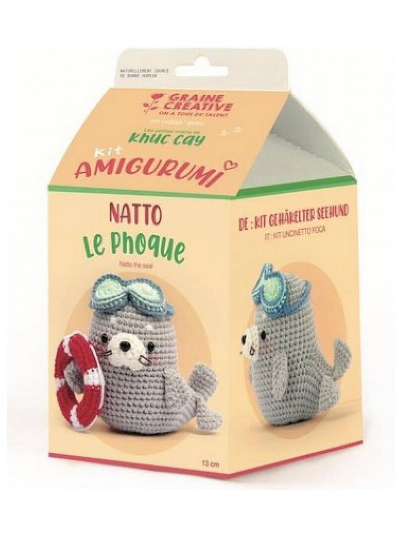 Kit Amigurumi Phoque Crochet - N/A - Kiabi - 24.99€