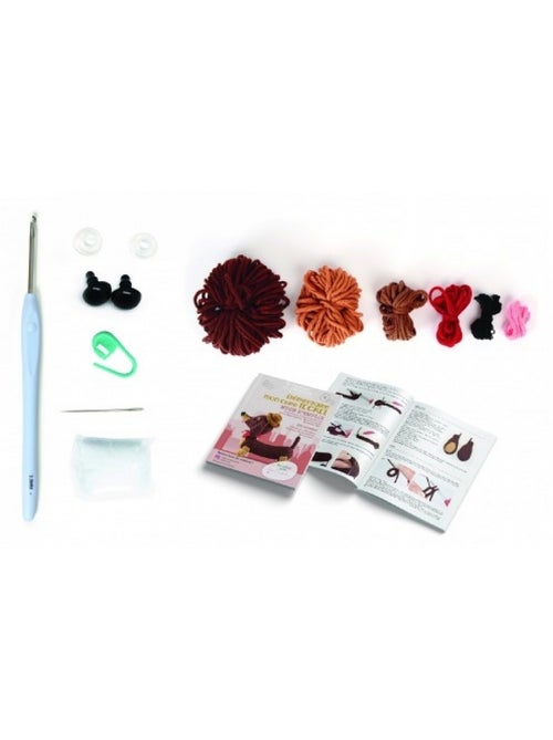 Kit amigurumi teckel 180mm - Kiabi
