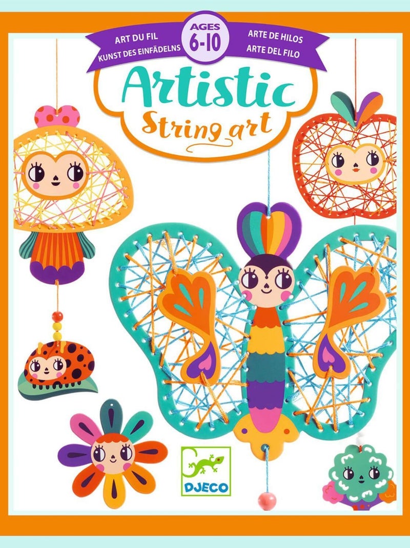 Kit artistique : Art du fil : Le Jardin N/A - Kiabi