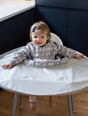 Kit Bavoir et Plateau Tidy Tot - Pommes-Poires