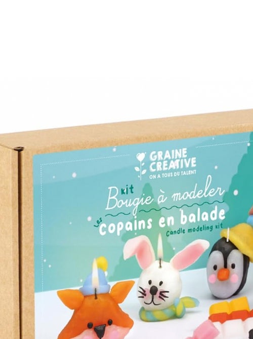 Kit bougies a modeler - Animaux hiver - Kiabi