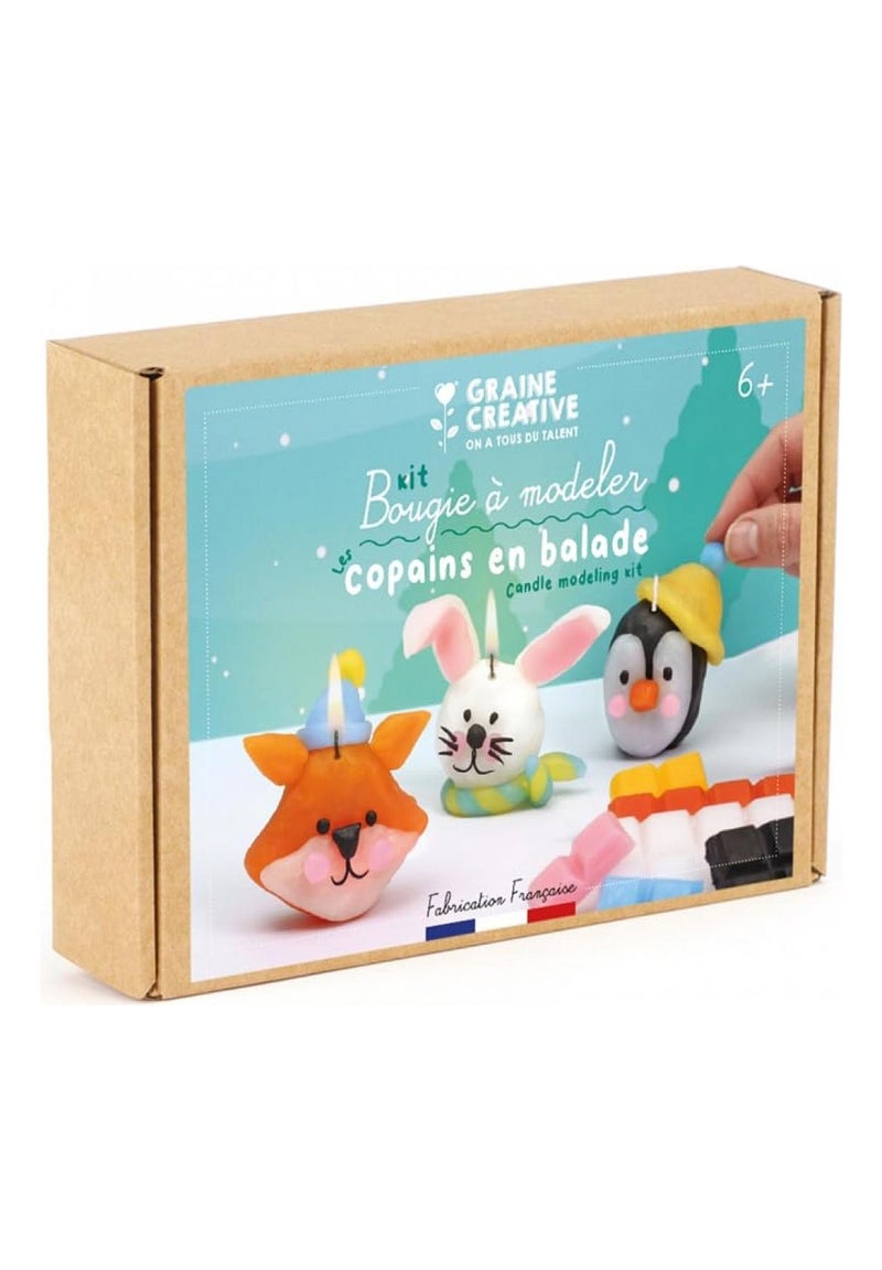 Kit bougies a modeler - Animaux hiver N/A - Kiabi