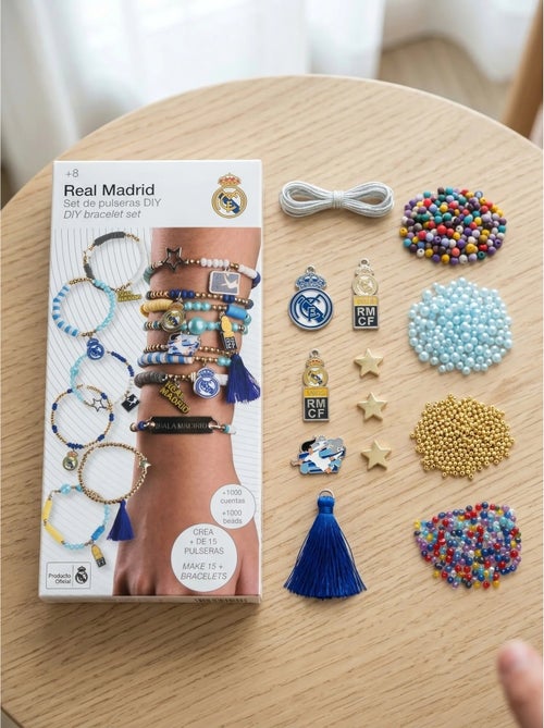 Kit bracelets diy real madrid - plus de 1000 perles - Kiabi Kit bracelets diy real madrid - plus de 1000 perles - Kiabi
