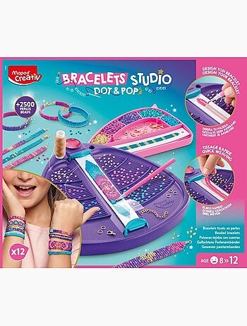 Kit bracelets perles et modèles créatifs