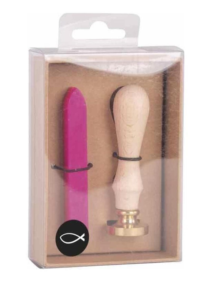 Kit Cachet Poisson - rose œillet - Rayher N/A - Kiabi