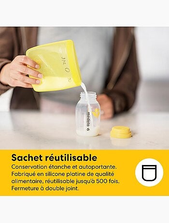 Kit conservation lait maternel medela tout-en-un