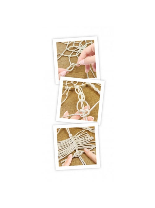 Kit Créatif - Attrape-rêves Macramé - Kiabi