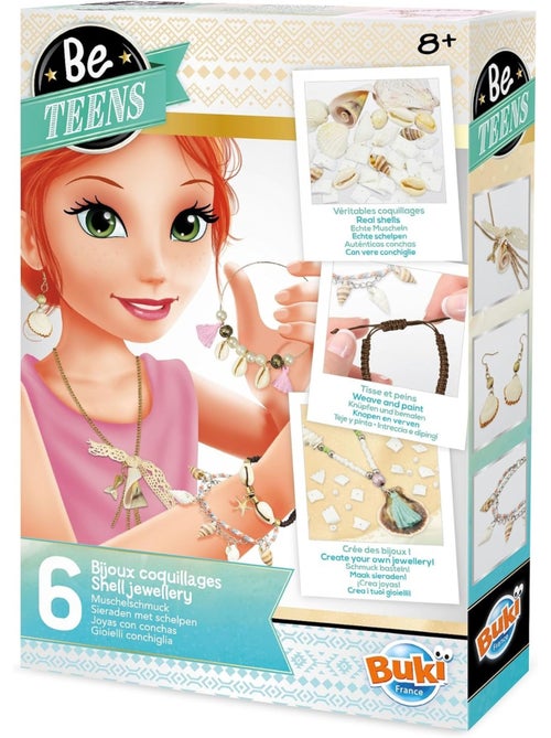 Kit Créatif - Bijoux coquillages - Kiabi Kit Créatif - Bijoux coquillages - Kiabi