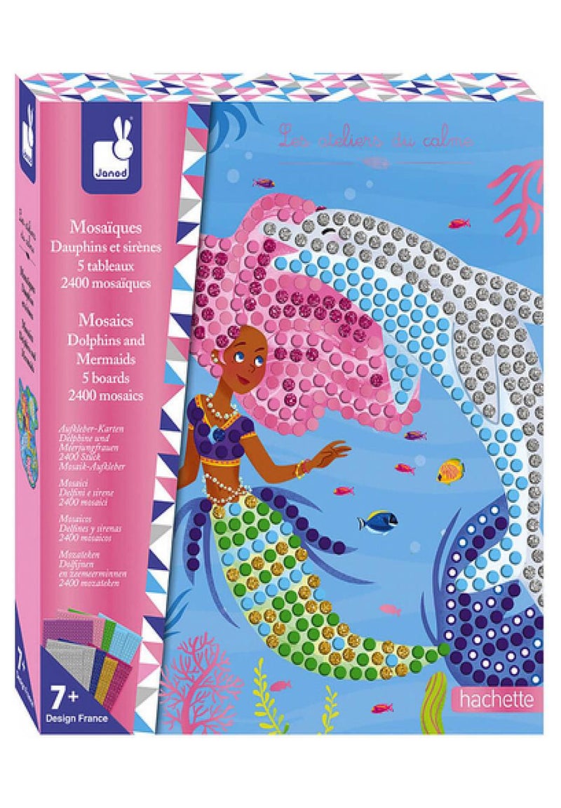 Kit creatif - Mosaiques dauphins et Sirenes N/A - Kiabi