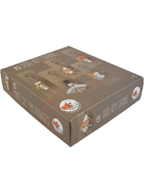 Kit Créatif - Porte-clés poupées - Kiabi