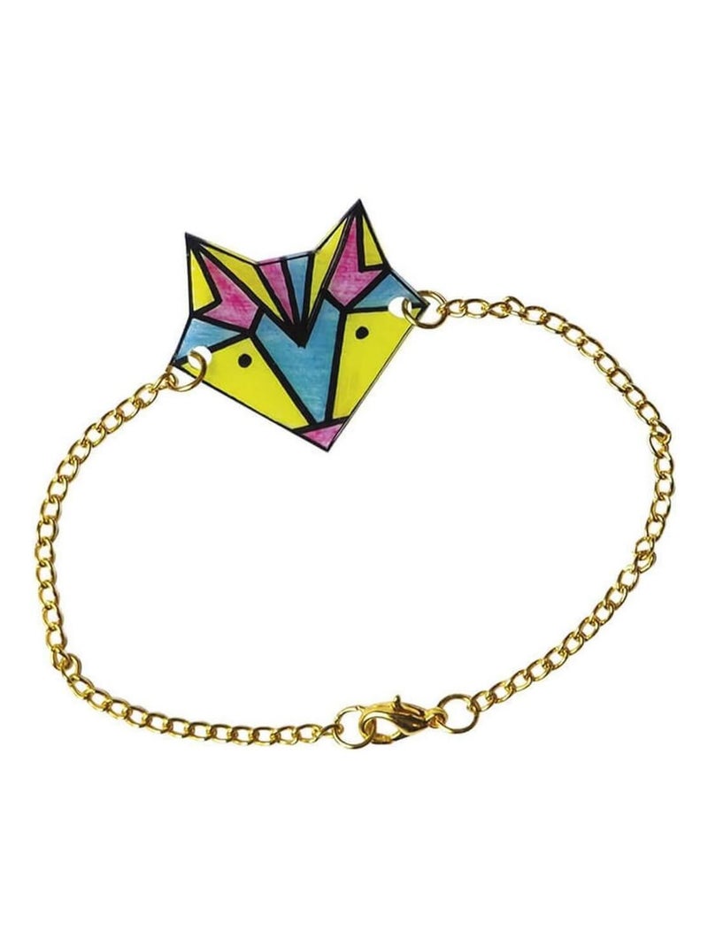 Kit créatif : 7 Bijoux En Plastique Fou Geometrix N/A - Kiabi