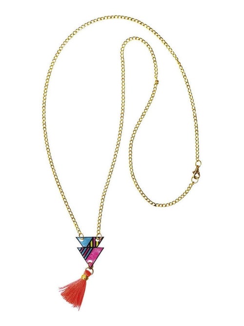 Kit créatif : 7 Bijoux En Plastique Fou Geometrix - Kiabi
