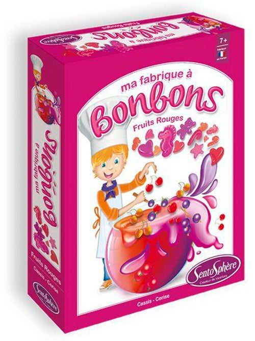 Kit créatif alimentaire - sentosphere - mini fabrique à bonbons - fruits rouges - dès 7 ans - Kiabi