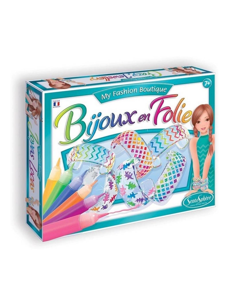 Kit créatif Bijoux en folie Bleu - Kiabi