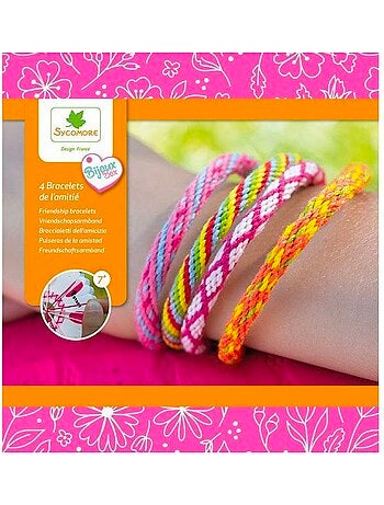 Kit créatif bracelets d'amitié