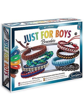 Kit créatif Bracelets : Just for boys