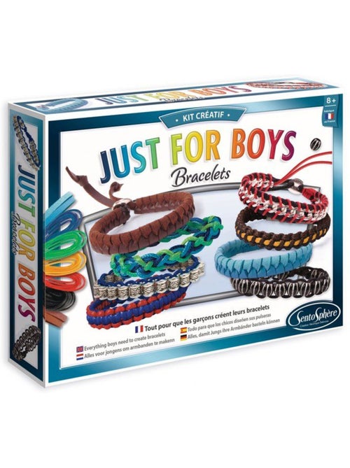 Kit créatif Bracelets : Just for boys - Kiabi