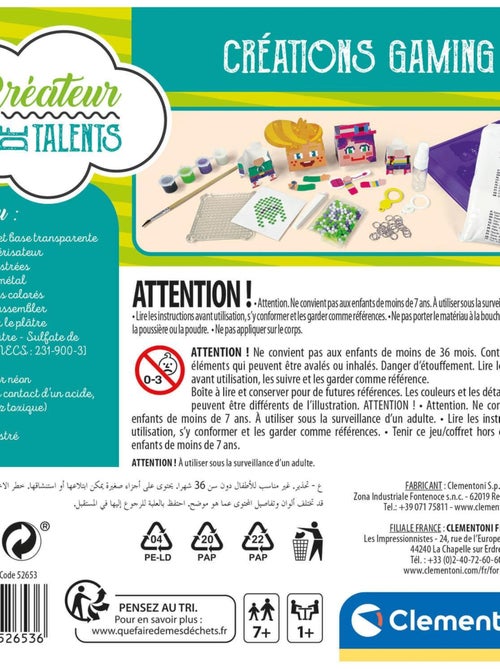 Kit créatif : Créations gaming - Kiabi