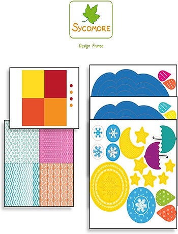 Kit Créatif Dream Box Attrapes Rêves Nuages - Sycomore