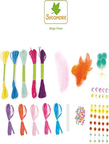 Kit Créatif Dream Box Attrapes Rêves Nuages - Sycomore