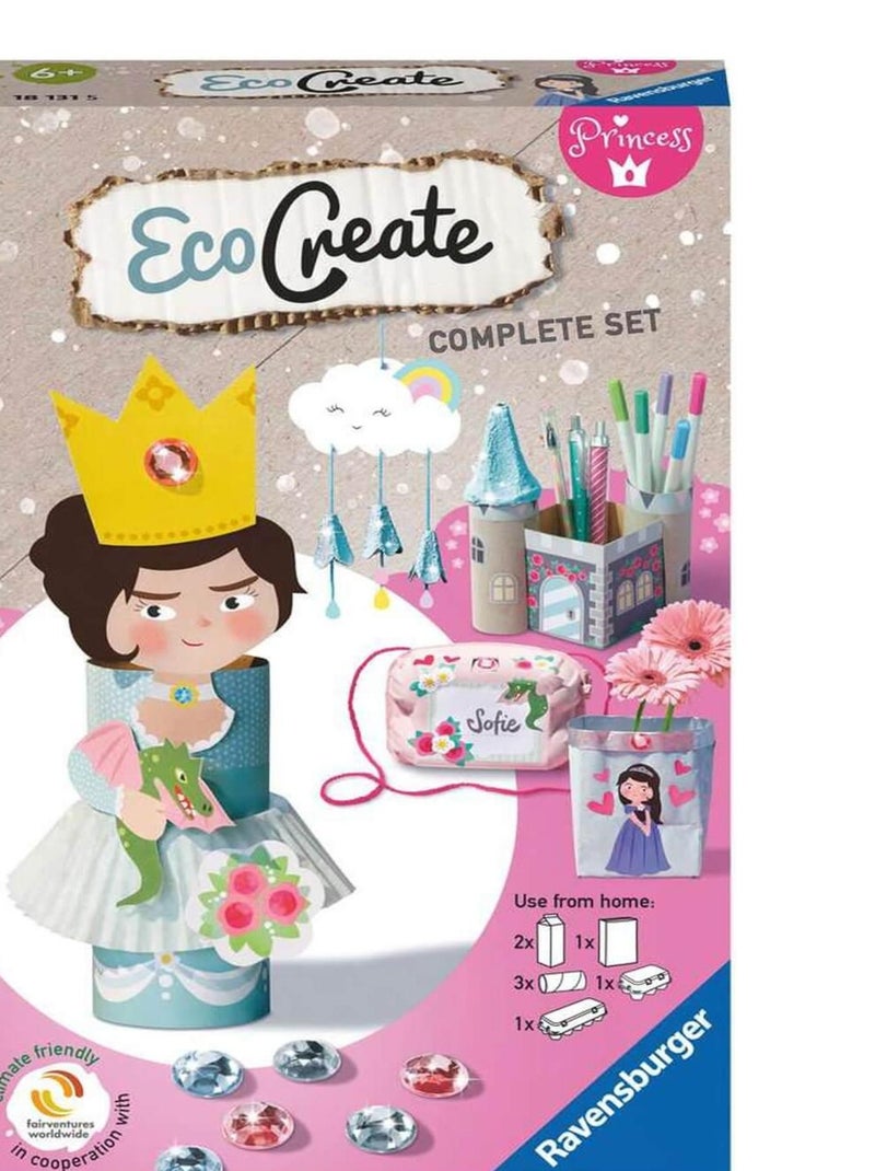 Kit créatif EcoCreate : Princesses N/A - Kiabi