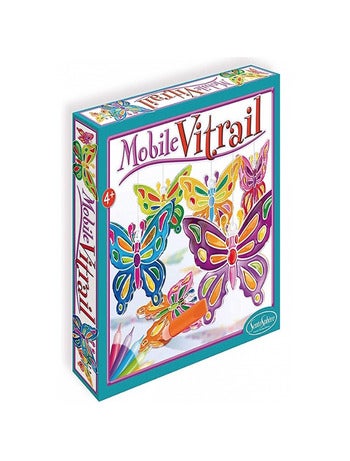 Kit Creatif Mobile Vitrail Papillon