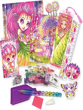 Kit Créatif Papeterie Strass - Nebulous Stars