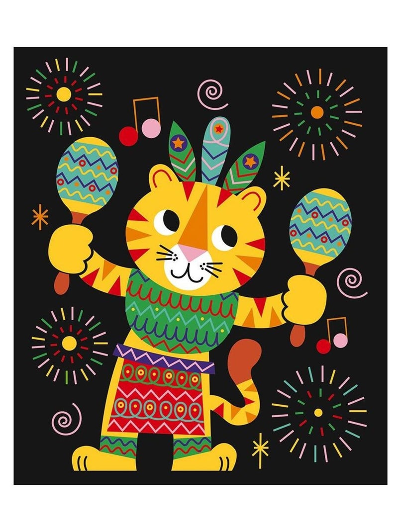 Kit creatif scratch art - Graphisme N/A - Kiabi