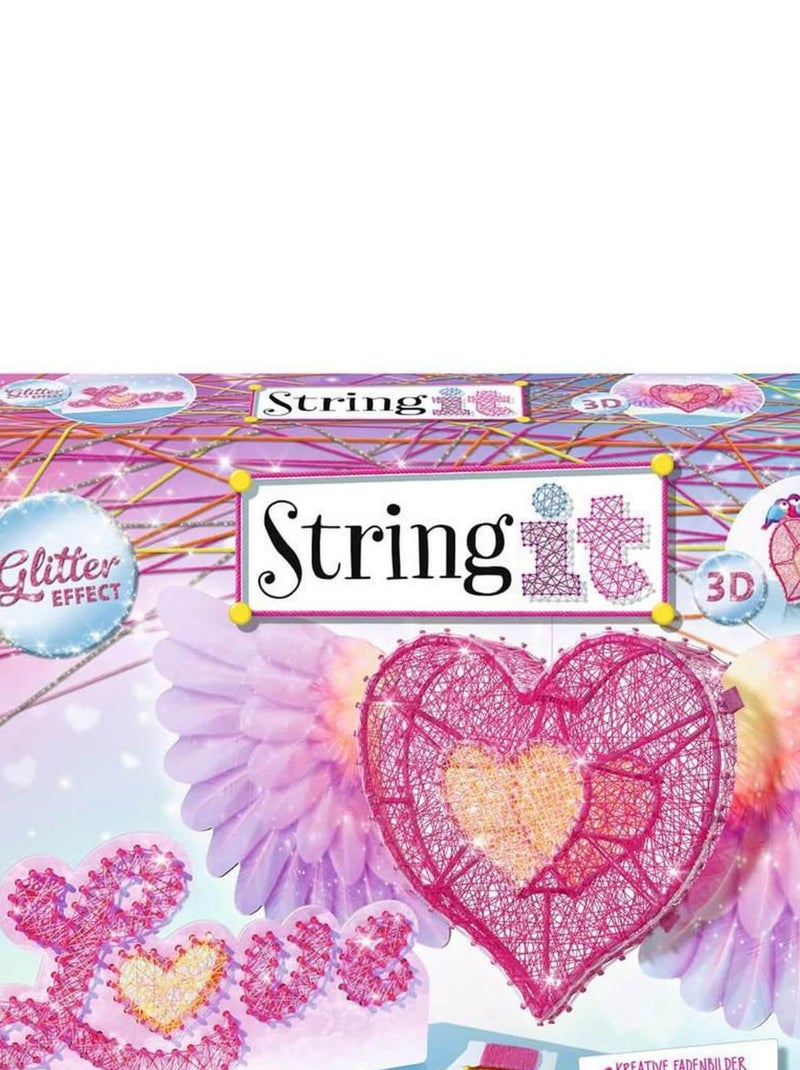 Kit créatif String It maxi : 3D Heart N/A - Kiabi