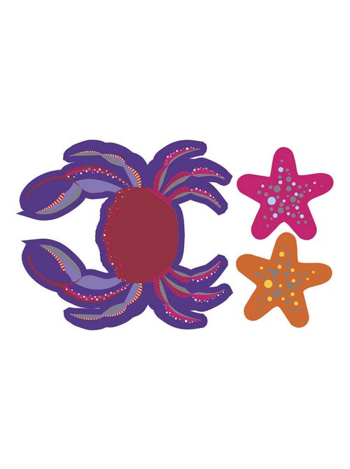 Kit créatif : Trophées 3D En Papier - Animaux Marins - Kiabi