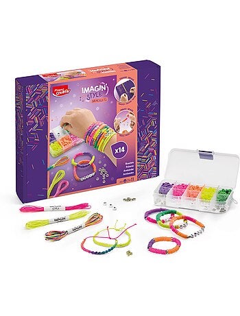 Kit création de bijoux néon
