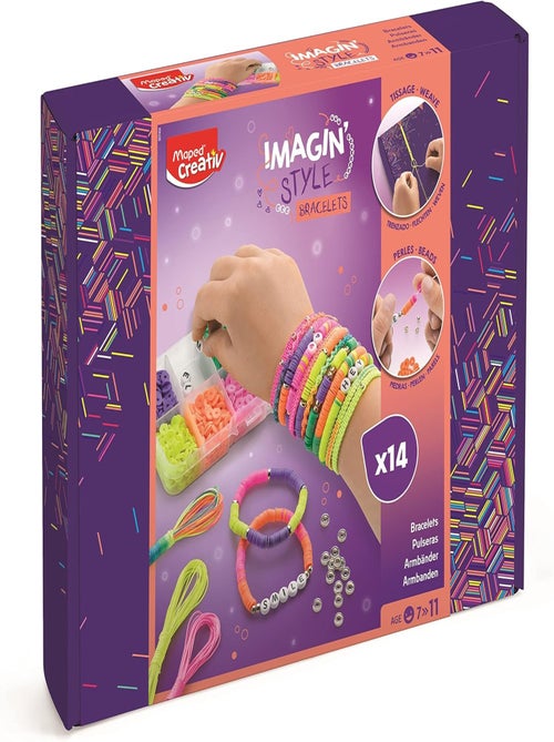 Kit création de bijoux néon - Kiabi