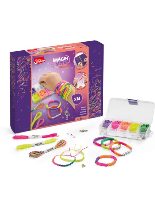 Kit création de bijoux néon - Kiabi