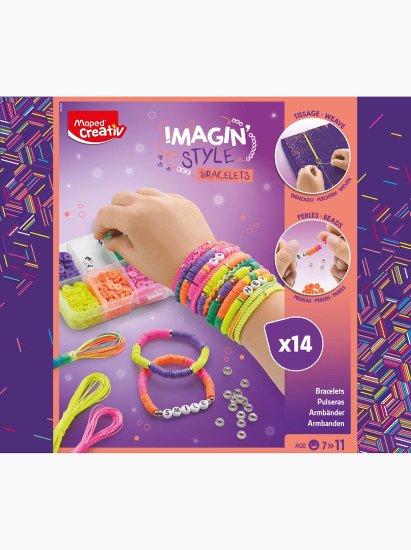 Kit création de bijoux néon N/A - Kiabi