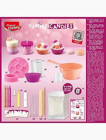 Kit création de bougies gourmandes