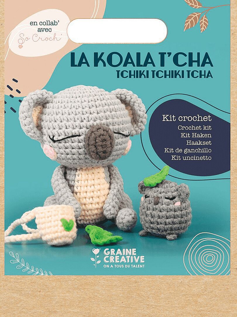 Kit Crochet Amigurumi Koala - N/A - Kiabi - 18.90€