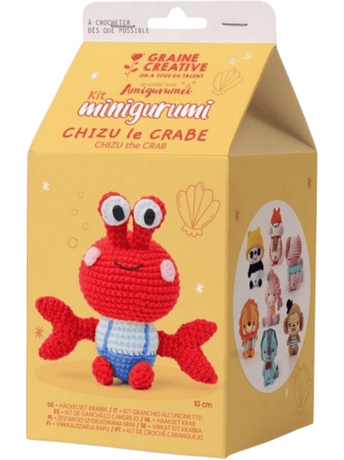 Kit crochet minigurumi crabe - Kiabi